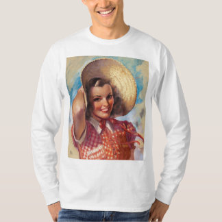 Camiseta Chica con capota