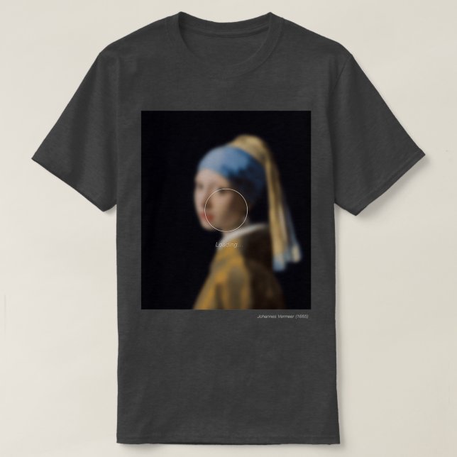 Camiseta Chica con carga de Pearl Earring (Diseño del anverso)