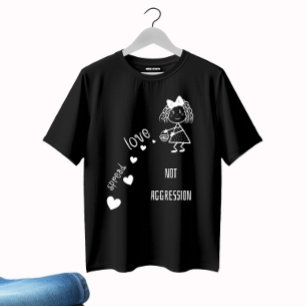 Camiseta Chica con corazones