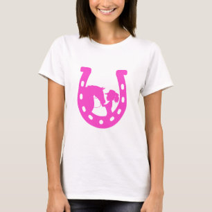 Camiseta Chica con herradura y Gorra occidental herradura r