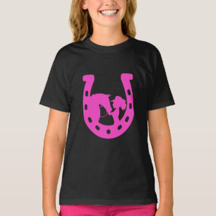 Camiseta Chica con herradura y Gorra occidental herradura r