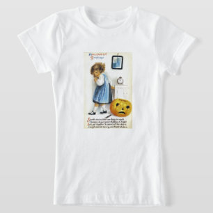 Camiseta Chica con Jack o' Lantern