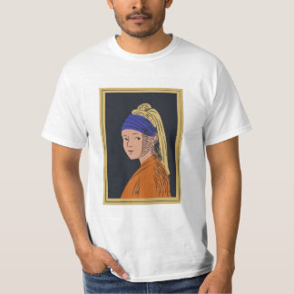 Camiseta Chica con Pearl Earring