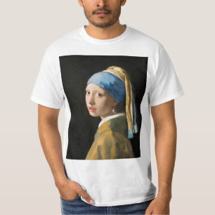 Camiseta Chica con Pearl Earring de Johannes Vermeer
