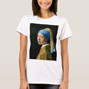 Camiseta Chica con Pearl Earring, Johannes Vermeer, 1665