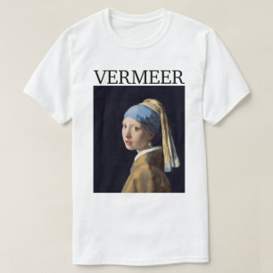 Camiseta Chica con Pearl Earring Vermeer