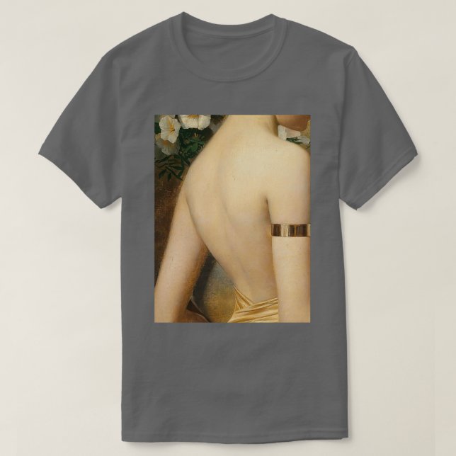 Camiseta Chica con pintura del Renacimiento de la Banda de  (Diseño del anverso)