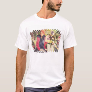 Camiseta Chica con un cuenco de los pescados, siglo XX