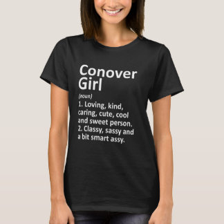 Camiseta Chica Conover Nc North Carolina Funny City Home Ro