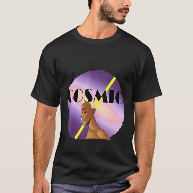 Camiseta Chica Cósmica (Anverso)