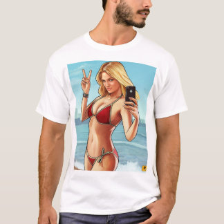 Camiseta Chica Costera Selfi
