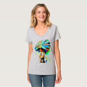 Camiseta Chica creativo