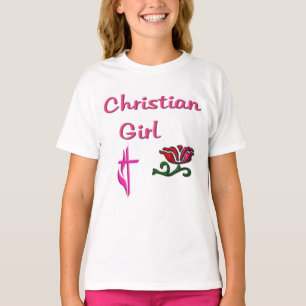Camiseta Chica cristiana