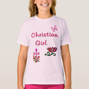 Camiseta Chica cristiana 