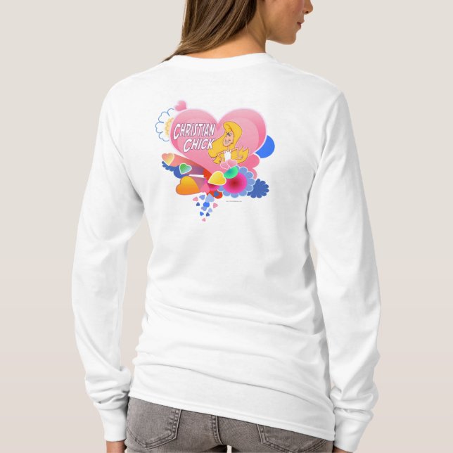 Camiseta Chica Cristiana (Reverso)