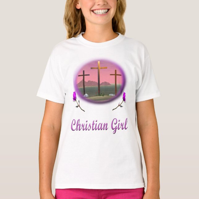 Camiseta Chica cristiano (Anverso)