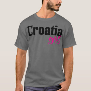 Camiseta Chica croata de Croacia