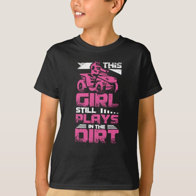 Camiseta CHICA cuádruple ATV (Anverso)