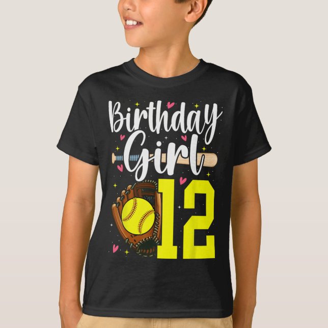 Camiseta Chica Cumpleaños 12 Suave Duodécimo Cumple 12 Doce (Anverso)