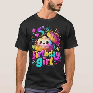Camiseta Chica Cumpleaños Kawaii Dumpling Anime