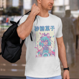 Camiseta Chica Cute Anime Gamer