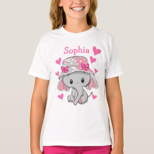 Camiseta Chica Cute Baby Elephant