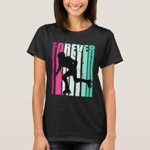 Camiseta Chica Cute Forever Cute Roller Skler
