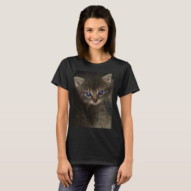 Camiseta CHICA CUTE KITTY superior (Anverso completo)