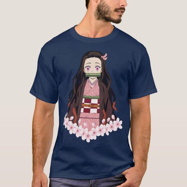 Camiseta Chica Cute Nezuko (Anverso)