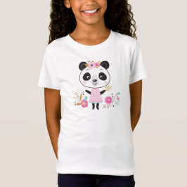 Camiseta Chica Cute Panda Bear