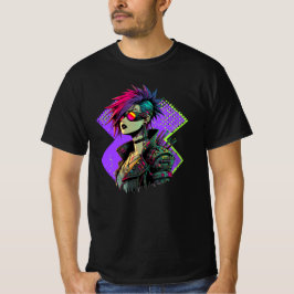Camiseta Chica Cyberpunk