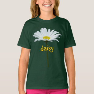 Camiseta chica Daisy Personalizado Orgánico Camisa
