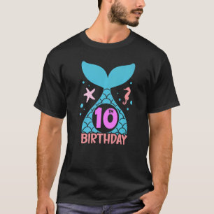 Camiseta chica de 10 años Segunda Sirenita de 10 años