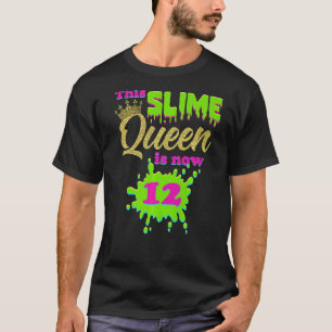 Camiseta Chica de 12 años de Slime Queen