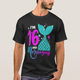 Camiseta chica de 16 años Segunda Sirenita de 16 años