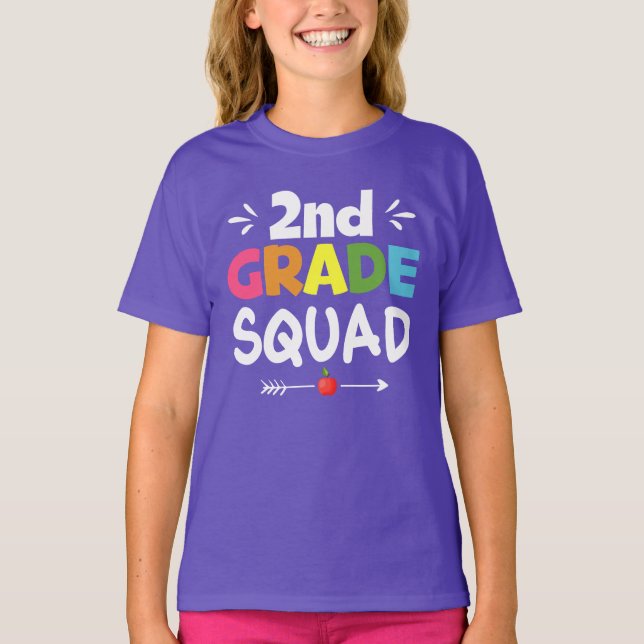 Camiseta Chica de 2º Grado (Anverso)
