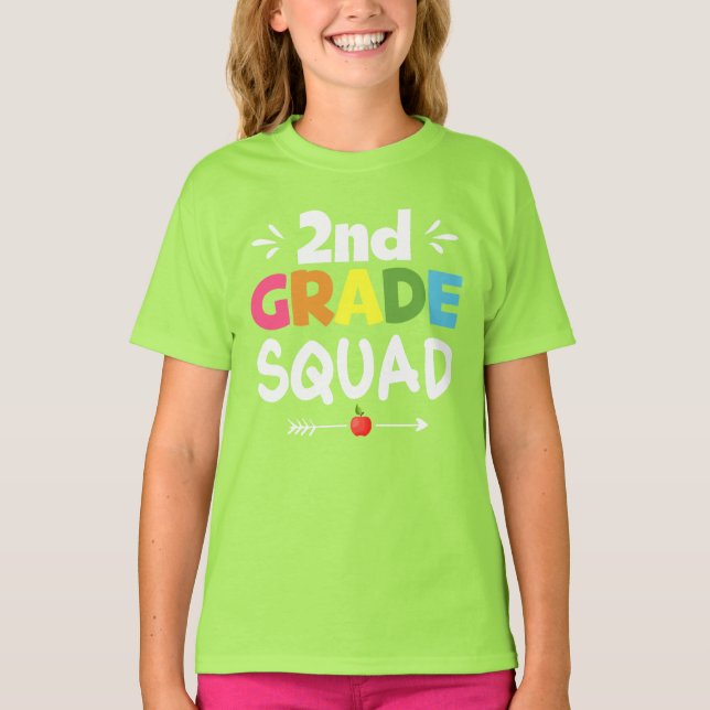 Camiseta Chica de 2º Grado (Anverso)