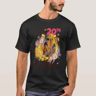 Camiseta Chica de 20 años que ama a caballo