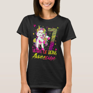 Camiseta chica de 7 años de edad muere en unicornio