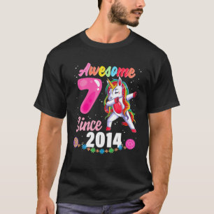 Camiseta chica De 7 Años Fiesta De Cumpleaños Séptimo Alarm