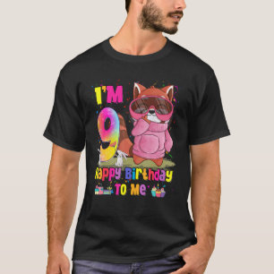 Camiseta chica de 9 años Princesa Panda Roja 9 Bir
