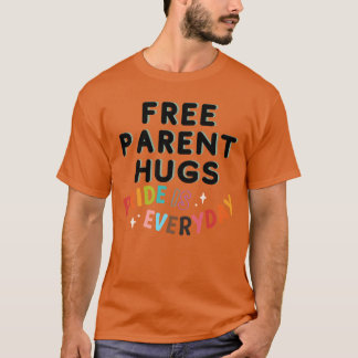 Camiseta Chica de abrazos de padres gratis