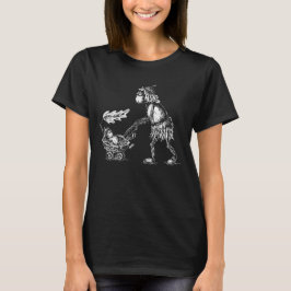 Camiseta Chica de Acorn Elf y ilustracion de Pram