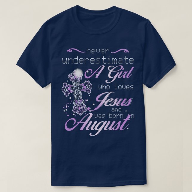 Camiseta Chica de agosto (Diseño del anverso)
