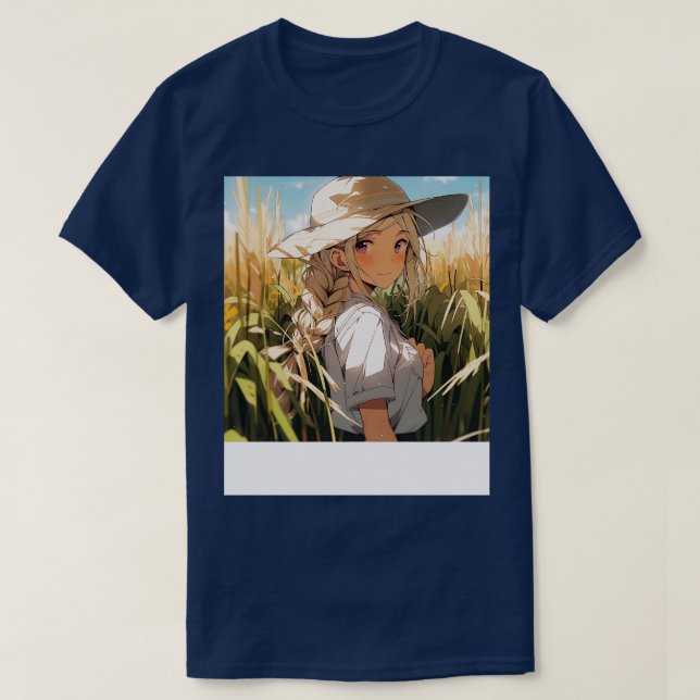 Camiseta Chica de agricultores (Diseño del anverso)