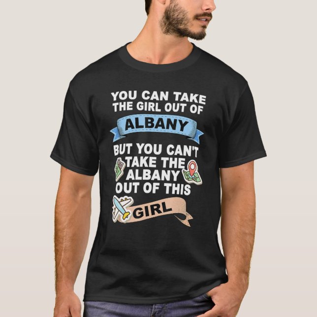 Camiseta Chica De Albany (Anverso)