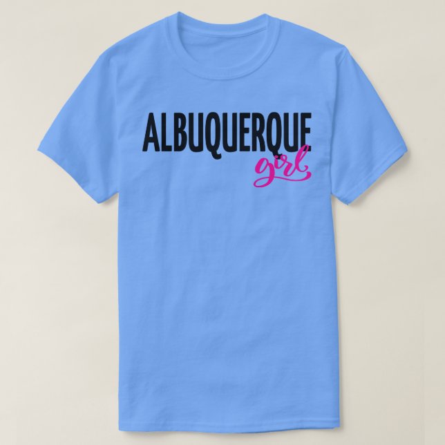 Camiseta Chica de Albuquerque (Diseño del anverso)