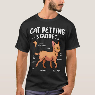 Camiseta Chica de Amigo Animal de Cat Petaling Guide Fluffy