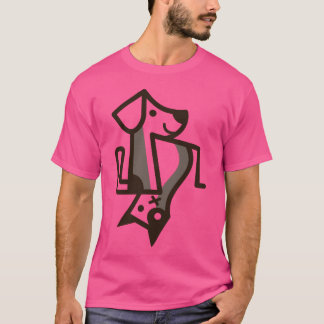 Camiseta Chica De Amigos Del Perro Y El Gato