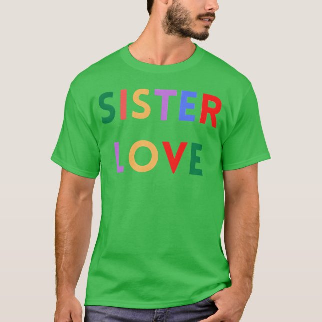Camiseta chica de AMOR DE HERMANA (Anverso)